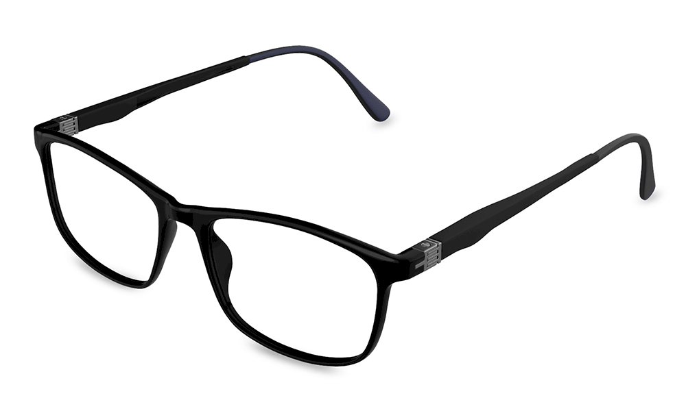 Doro Square Abstract Full Rim Eyeglasses