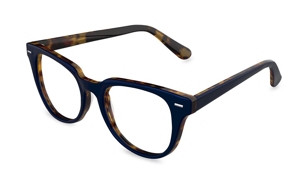 Kawa Square Tortoise Full Rim Eyeglasses