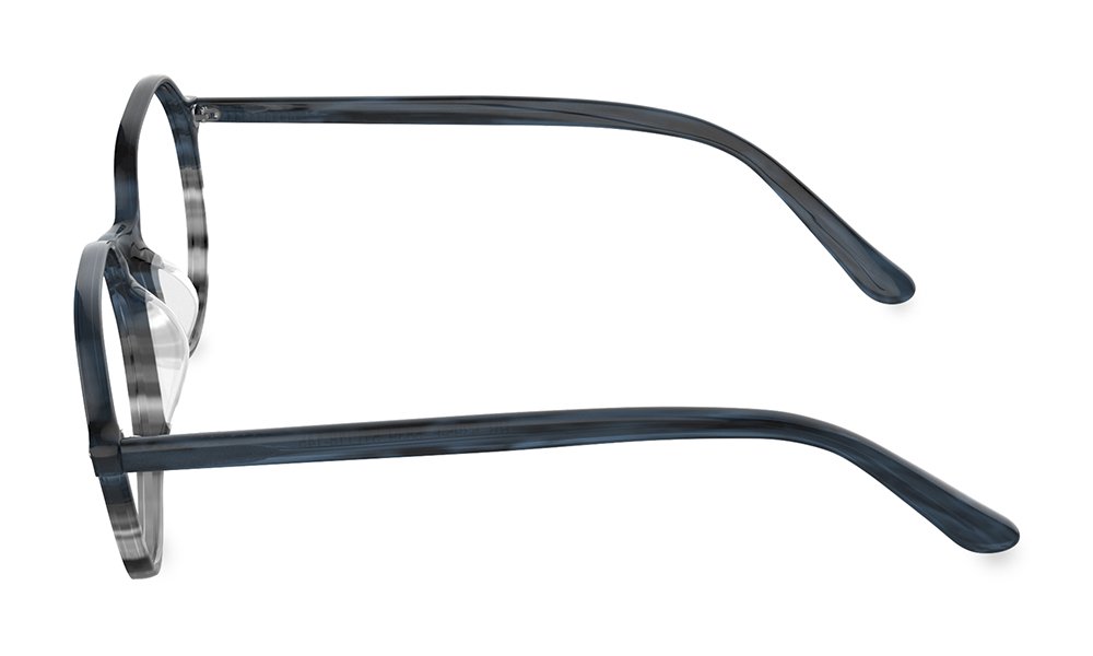 Caoimhe Geometric Clear Full Rim Eyeglasses