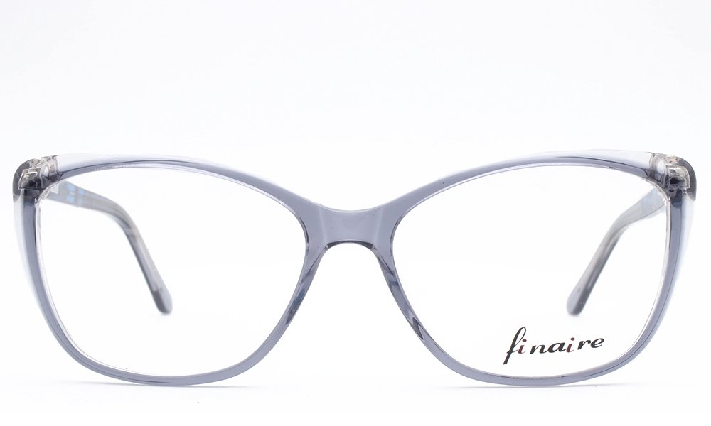 Finaire Sphere L Cat Eye Grey Full Rim Eyeglasses