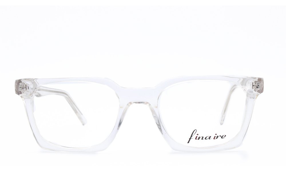 Finaire Sphere Square Clear Full Rim Eyeglasses