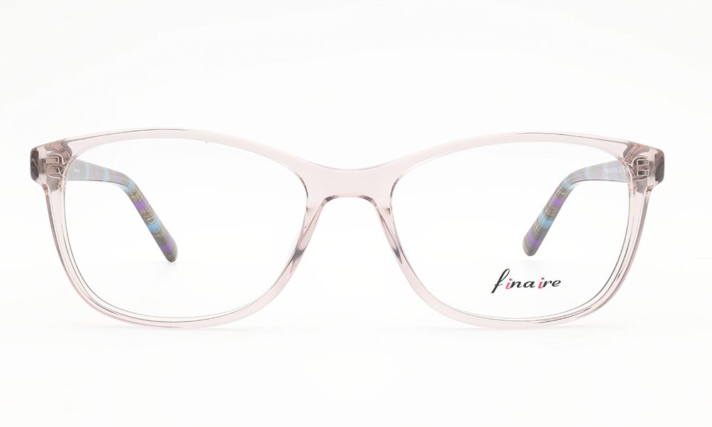 Finaire Ominous Oval Clear Full Rim Eyeglasses