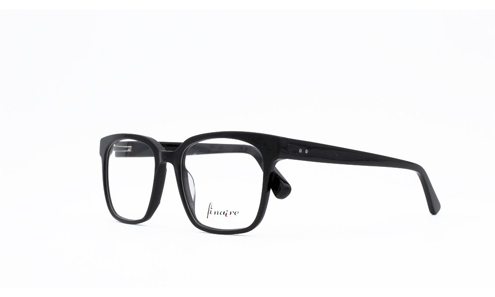 Finaire Nova YC21076 Square Black Full Rim Eyeglasses