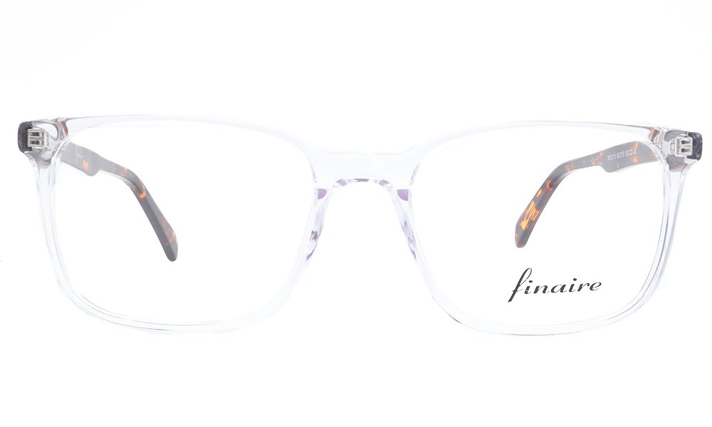 Finaire Nova XL Square Clear Full Rim Eyeglasses