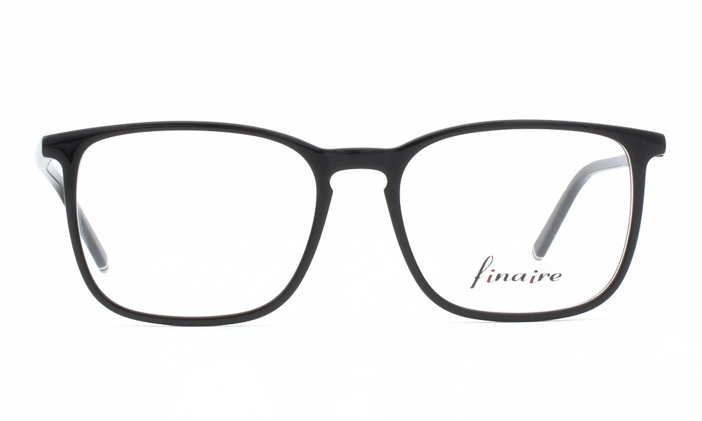 Finaire Nova WD1165 Square Black Full Rim Eyeglasses