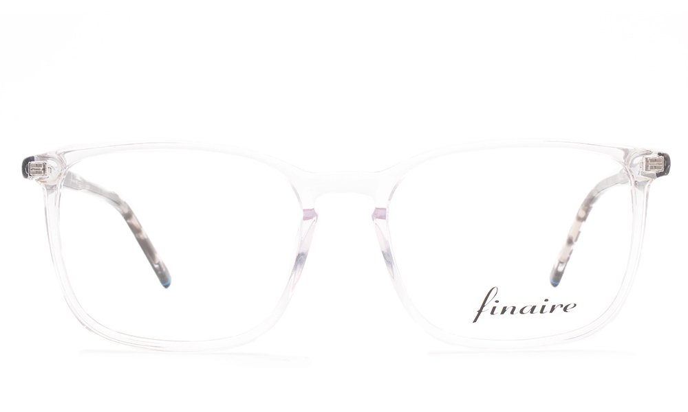 Finaire Nova Chic Square Clear Full Rim Eyeglasses