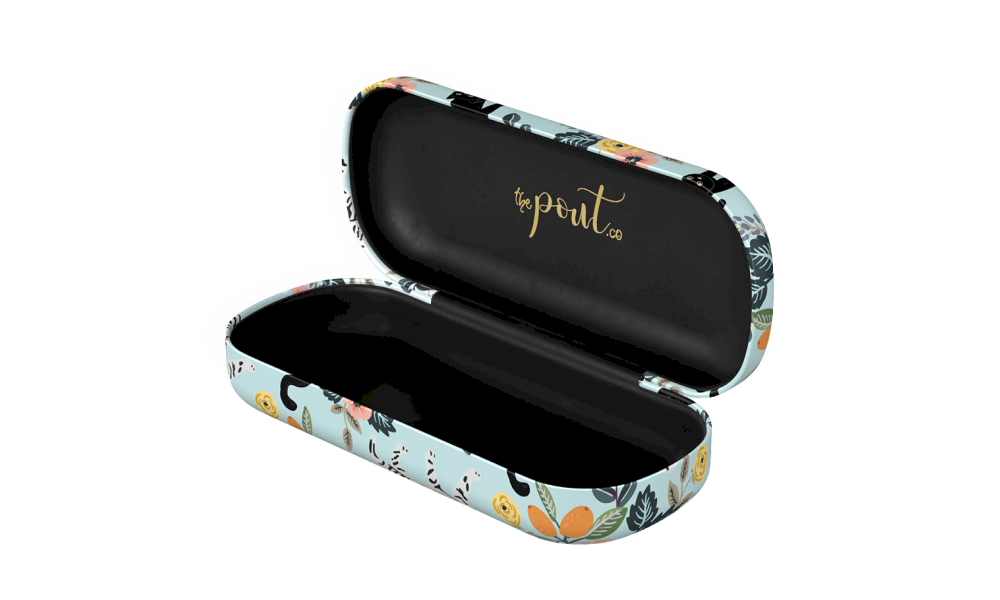 Puss in Blooms Hard Case  Blue  Cases