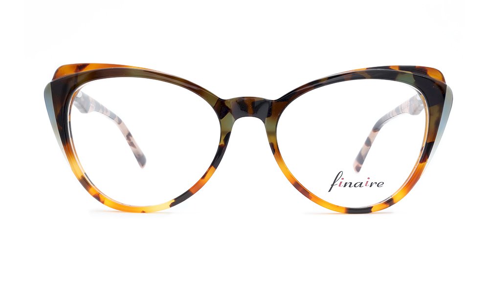 Finaire Lavello Cat Eye Tortoise Full Rim Eyeglasses