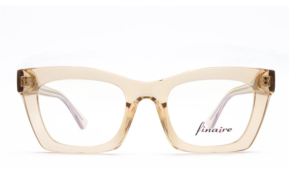 Finaire Fame Square Clear Full Rim Eyeglasses