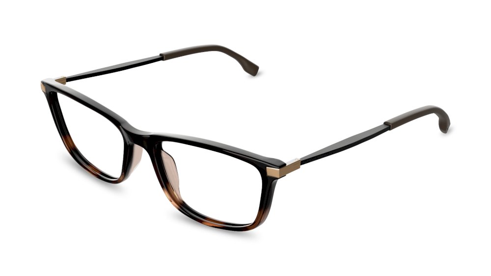 Sator Rectangle Dual Tone Full Rim Eyeglasses