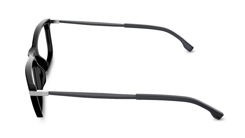 Sator Rectangle Black Full Rim Eyeglasses
