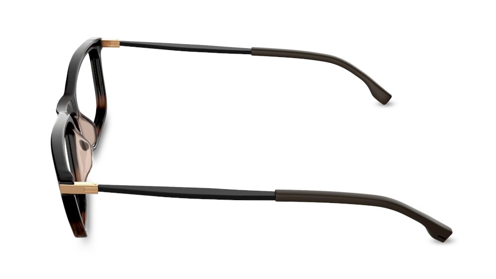 Sator Rectangle Dual Tone Full Rim Eyeglasses