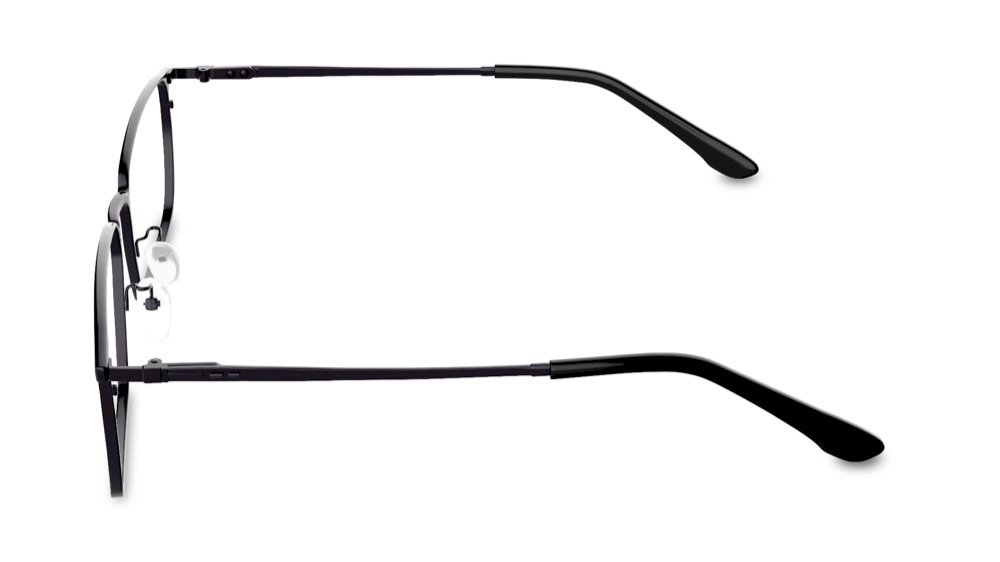 Titans Rectangle Black Full Rim Eyeglasses