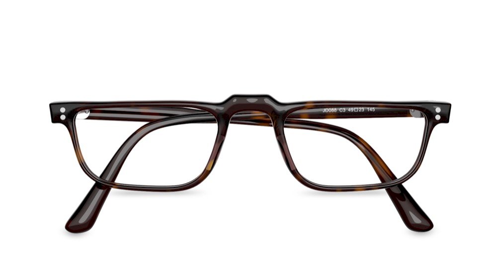 Stetson Rectangle Tortoise Full Rim Eyeglasses