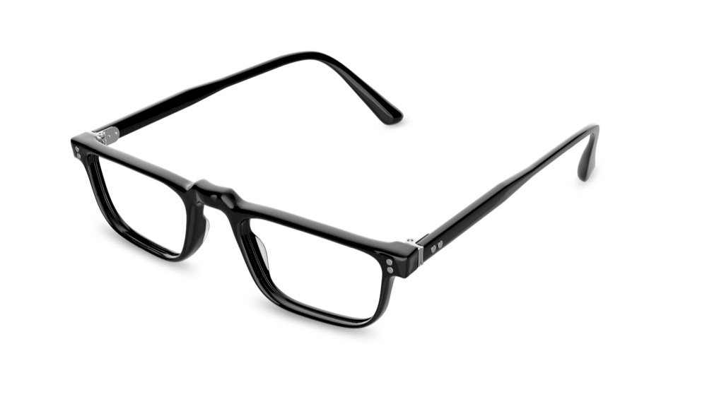 Stetson Rectangle Black Full Rim Eyeglasses
