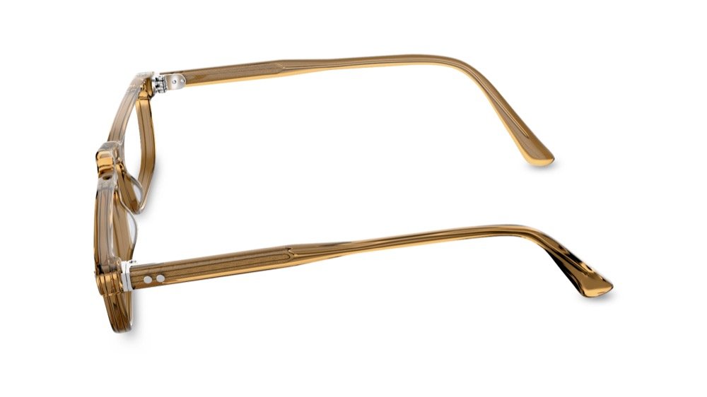 Stetson Rectangle Brown Full Rim Eyeglasses