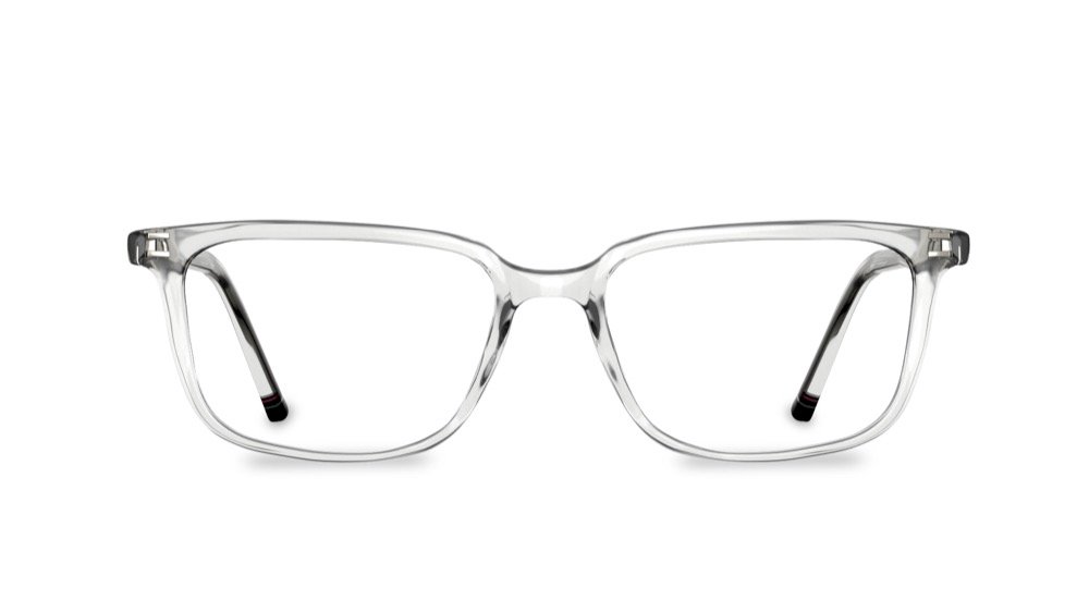Colton Rectangle Clear Full Rim Eyeglasses