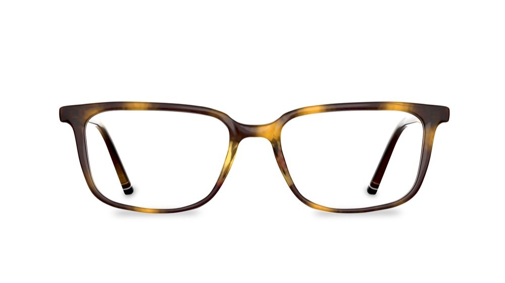 Colton Square Tortoise Full Rim Eyeglasses