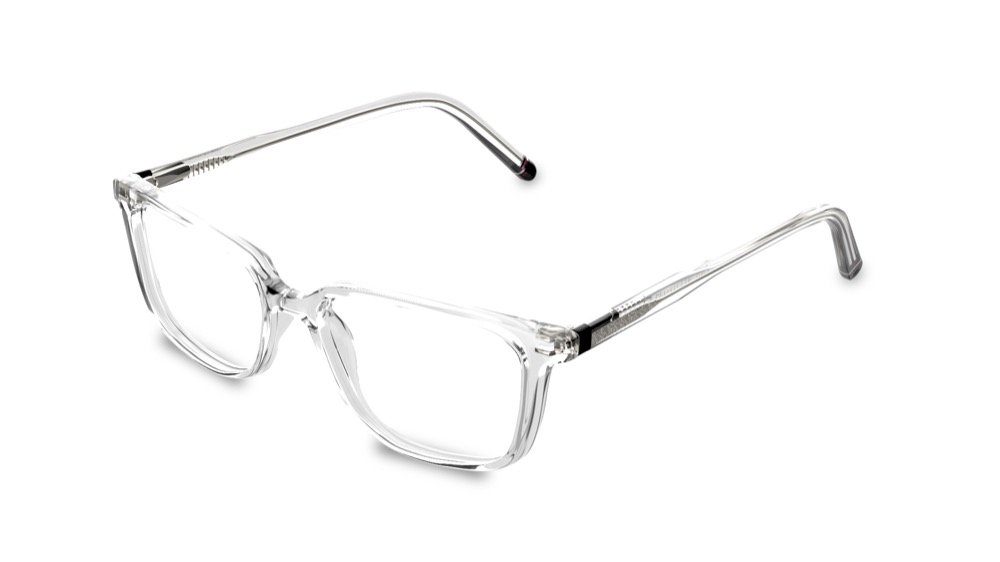 Colton Rectangle Clear Full Rim Eyeglasses