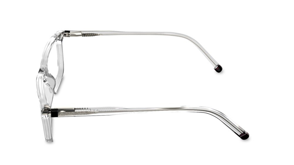 Colton Rectangle Clear Full Rim Eyeglasses