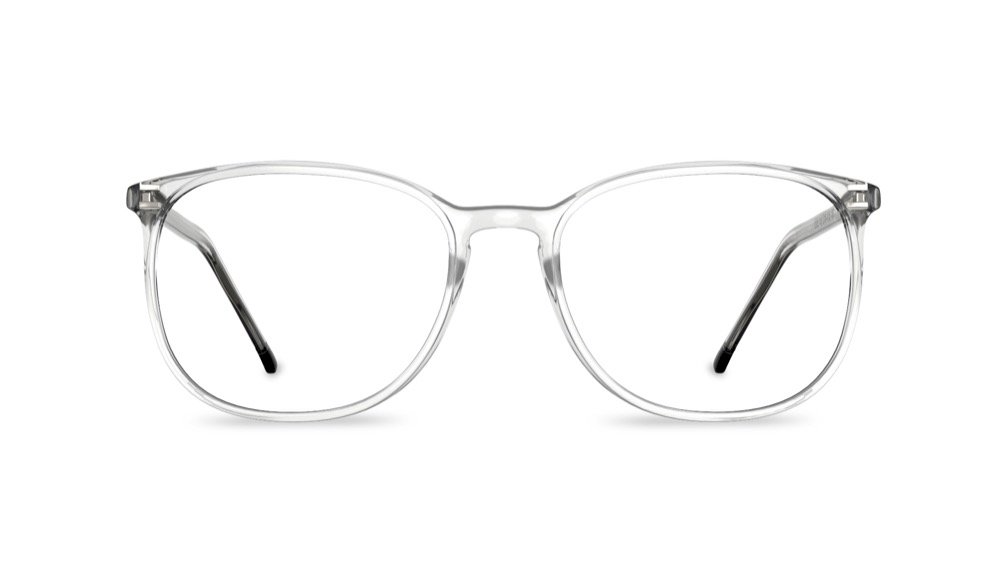 Harper Oval Clear Full Rim Eyeglasses