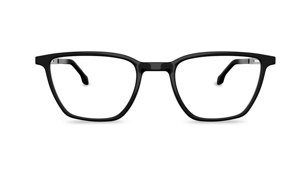 Tierra Rectangle Black Full Rim Eyeglasses
