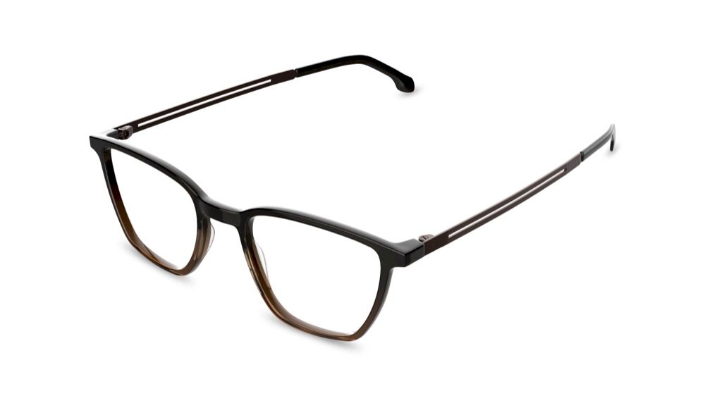Tierra Rectangle Abstract Full Rim Eyeglasses