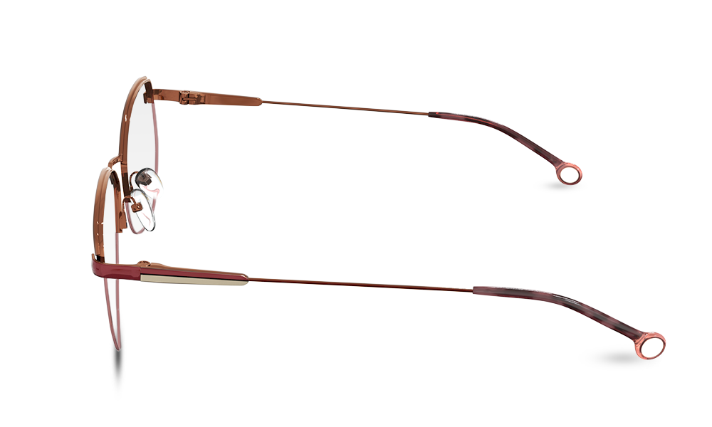 Splendid Cat Eye Red Full Rim Eyeglasses