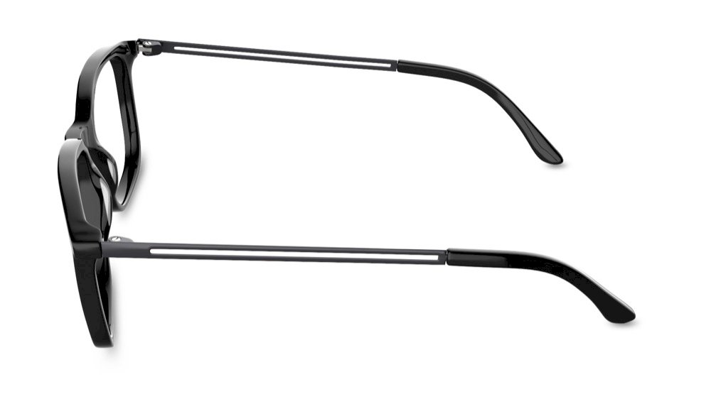 Sumptous Square Black Full Rim Eyeglasses