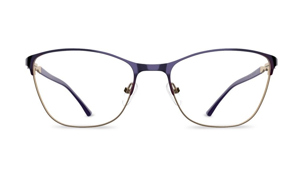 Bruna Cat Eye Lavender Full Rim Eyeglasses