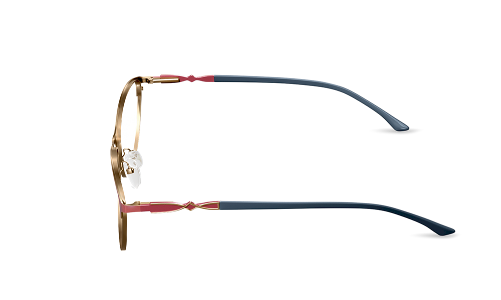 Bruna Cat Eye Red Full Rim Eyeglasses