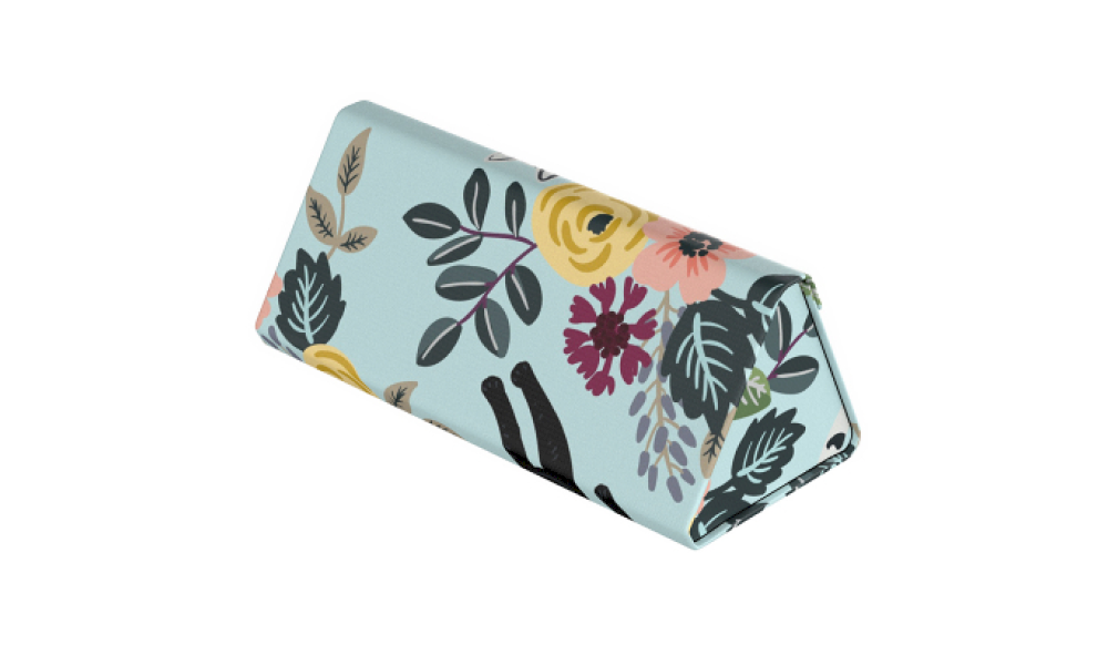 Puss in Blooms Folding Case  Clear  Cases