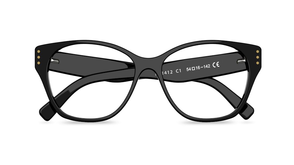 Velma Round Black Full Rim Eyeglasses