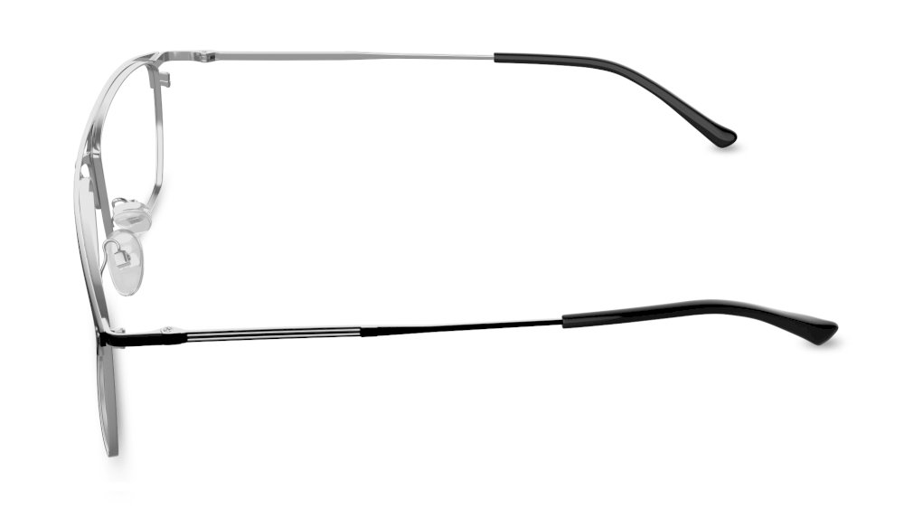 Hiriwa Aviator Black Full Rim Eyeglasses