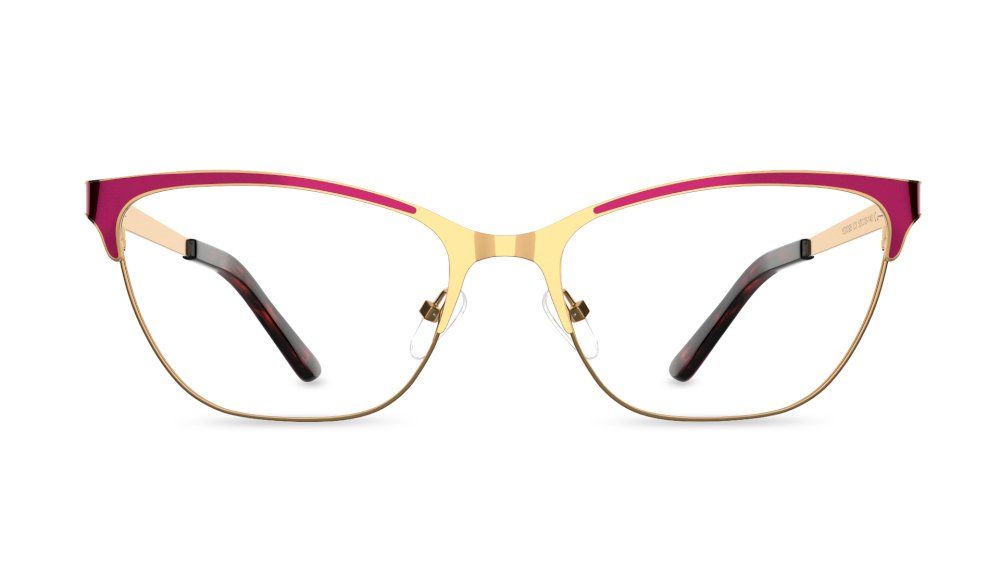 Eldora Cat Eye Red Full Rim Eyeglasses