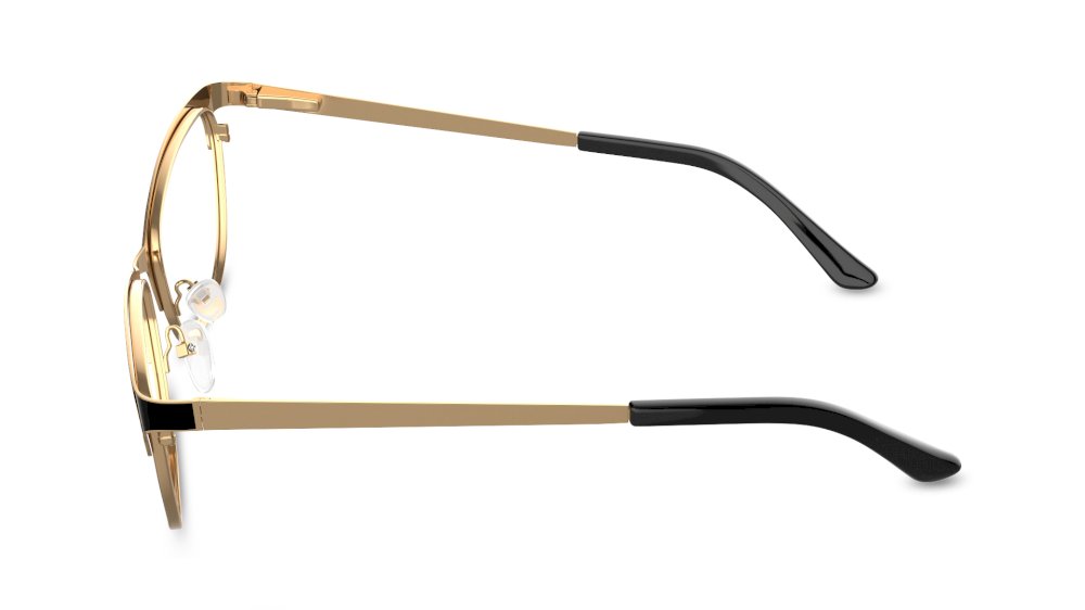 Eldora Cat Eye Black Full Rim Eyeglasses