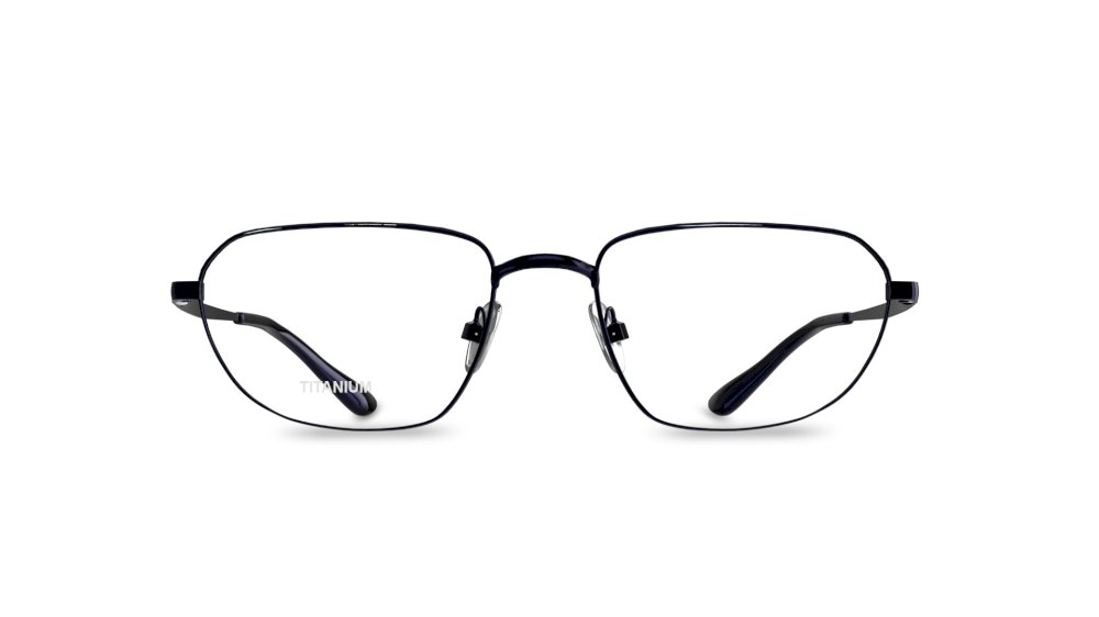 Jax Oval Black Full Rim Eyeglasses