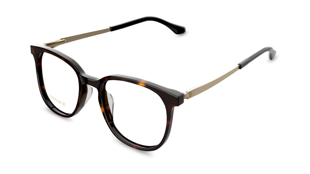Tyler Round Tortoise Full Rim Eyeglasses