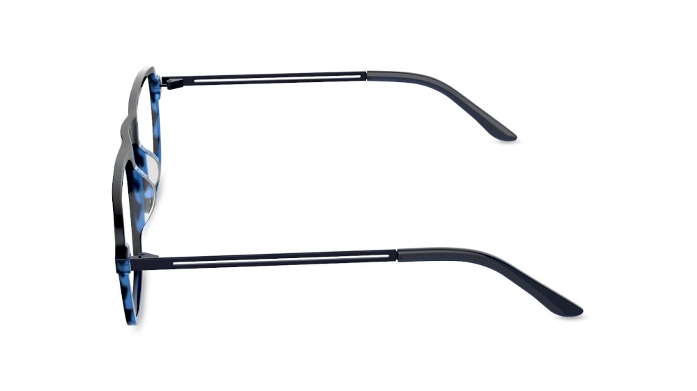 Marli Aviator Blue Full Rim Eyeglasses