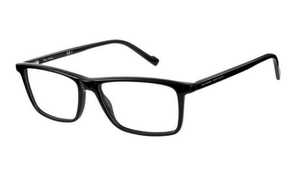 Pierre Cardin 6202 807 Rectangle Black Full Rim Eyeglasses