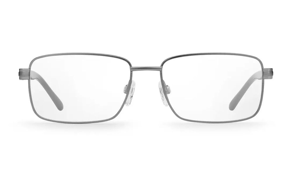 Pierre Cardin 6849 R81 Rectangle Gunmetal Full Rim Eyeglasses