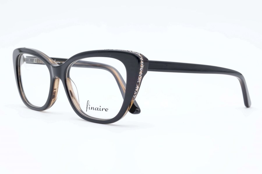 Finaire Callista Cat Eye Black Full Rim Eyeglasses