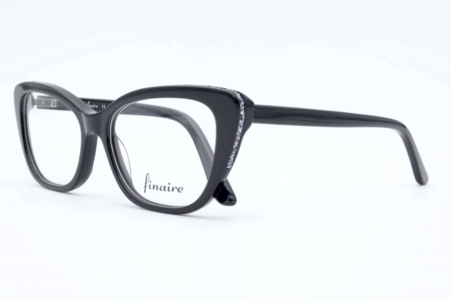 Finaire Callista Cat Eye Black Full Rim Eyeglasses