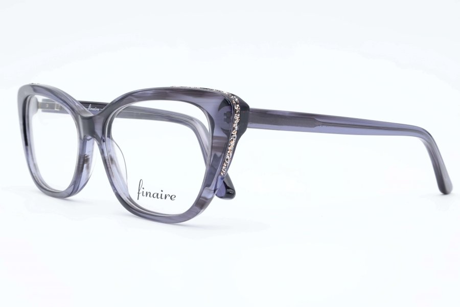 Finaire Callista Cat Eye Smoke Full Rim Eyeglasses