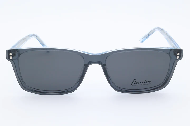 Finaire Raggio Rectangle Blue Full Rim Eyeglasses