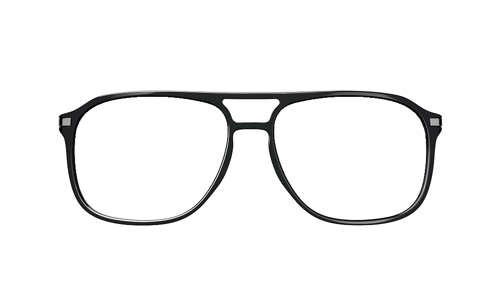 Lumina Square Black Full Rim Eyeglasses