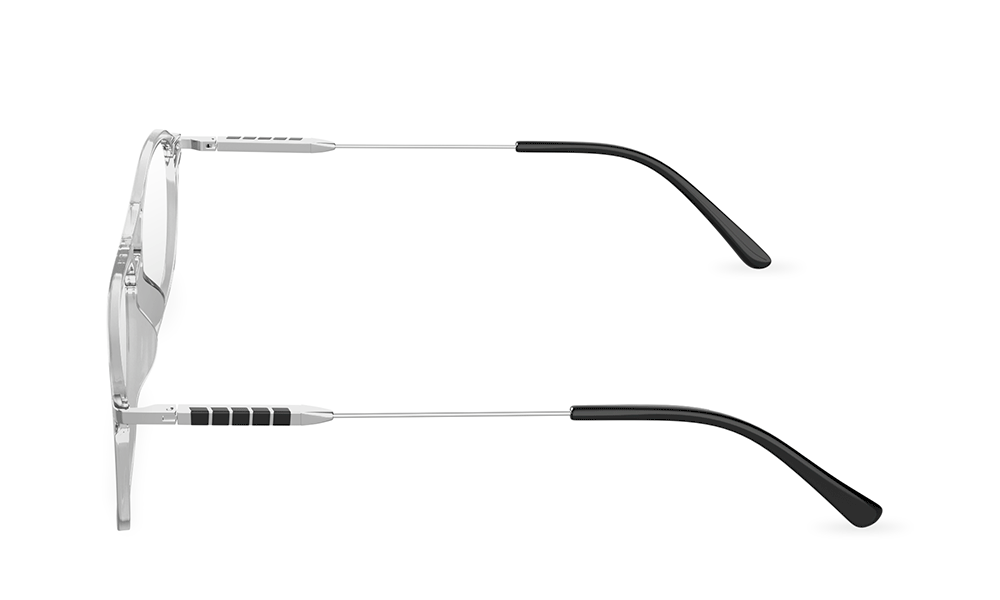 Lumina Square Grey Full Rim Eyeglasses