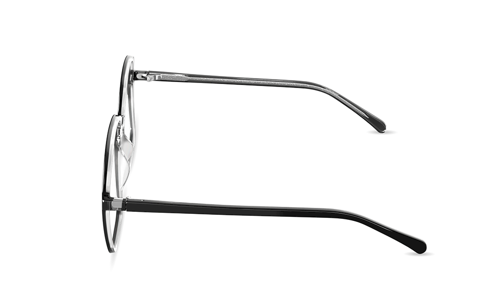 Myst Square Grey Full Rim Eyeglasses