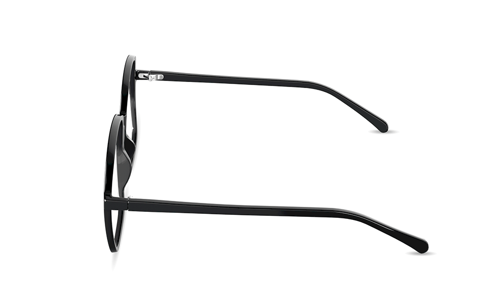 Myst Square Black Full Rim Eyeglasses