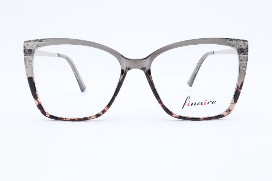 FINAIRE NEBULA  Cat Eye Smoke Full Rim Eyeglasses